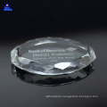 Crystal Diamond Pyramid Shaped Dome Ball Blank Glass Paperweight